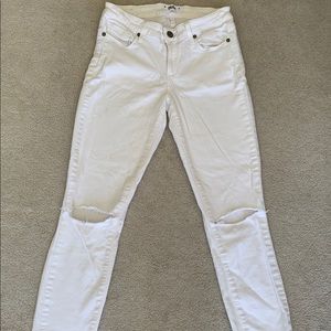 paige white denim jeans⚡️